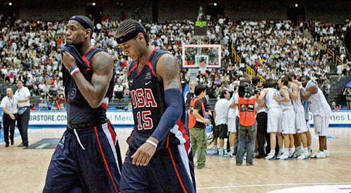 2006 FIBA World Championships — Greece: 101 USA: 95