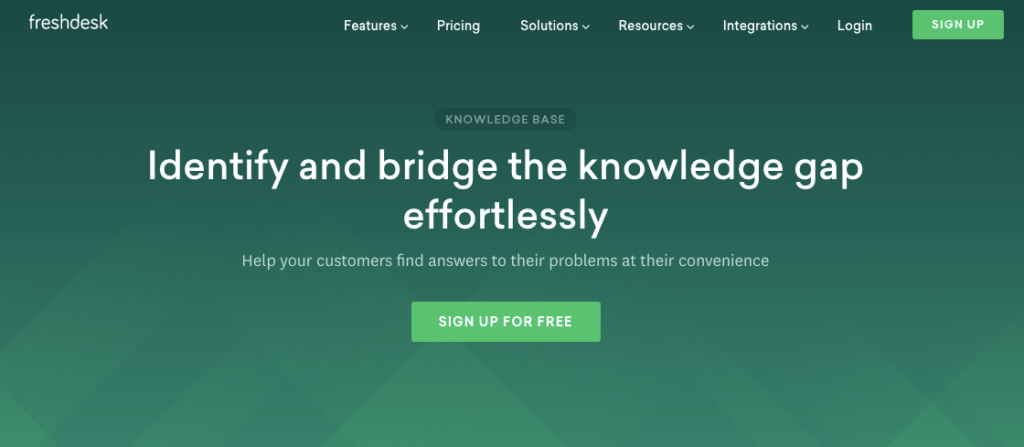 freshdesk knowledge base software