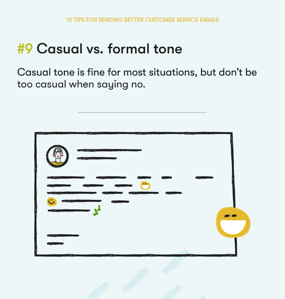 customer service email tip 9