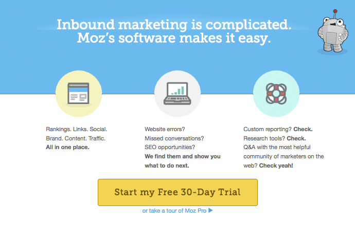 MOZ free trial